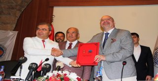 Çamlıyayla İle Valka Arasında Kardeş Şehir Protokolü İmzalandı