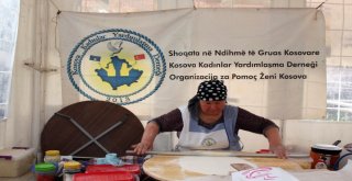 Kosovalı Kadınlarından Gözleme Çadırı Projesi