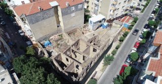 Tarihi Binanın Ana Hatları Ortaya Çıkarıldı