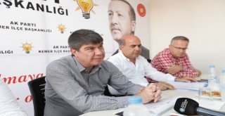 Başkan Türel, Kemer Teşkilatıyla Bir Araya Geldi