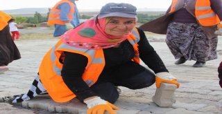 Yolları Parke Taşıyla Dantel Gibi İşlediler