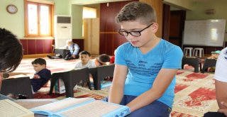 Camide Düzenlenen Zeka Oyunları Çocukları Kuran Kursuna Çekiyor