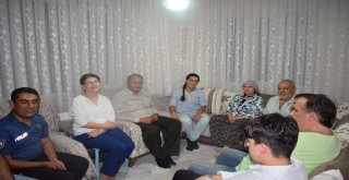 Kaymakam Büyüknalçacıdan Şehit Yakınlarına Bayram Ziyareti