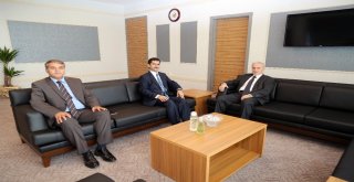 Vali Kamçıdan Kurum Ziyaretleri