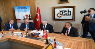 Kayseri Osb İle İşkur Arasında İşbaşı Eğitim Programı İşbirliği Protokolü İmzalandı