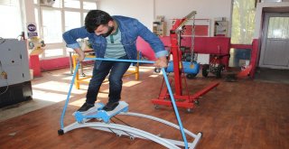 Makine Teknikeriydi Şimdi Milli Kayak Simülatörü Üretiyor