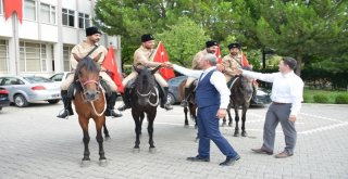 Gedizde Büyük Taarruz Atlı Birlik Yürüyüşü