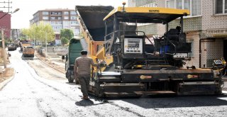 Çorluda Erdal İnönü Caddesi Asfaltlandı