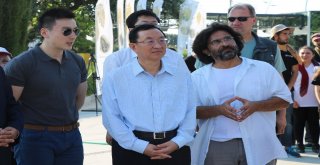 Çinin Kültür Ve Turizm Bakanı Shugangdan Troya Antik Kentine Ziyaret