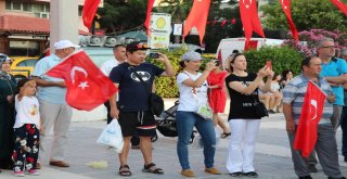Çanakkalede 15 Temmuz Milli Birlik Yürüyüşü