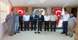 Borsadan Emniyet Müdürü Urhala Teşekkür