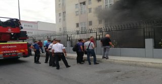 Beylikdüzünde Fabrikada Yangın