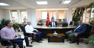 Başkan Toçoğlundan, Saü Rektörü Savaşana Ziyaret