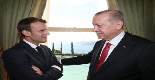 Cumhurbaşkanı Erdoğan, Fransa Cumhurbaşkanı Macron İle Biraraya Geldi