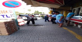 Tarsusta Kaldırım İşgaline İzin Yok