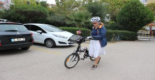 5 Bin Liralık Elektrikli Bisikleti Çalan Hırsız Güvenlik Kameralarını Hesaba Katmadı