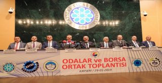 Kayseri İl Ve İlçe Odalar Ve Borsa Ortak Toplantısı Yapıldı ...