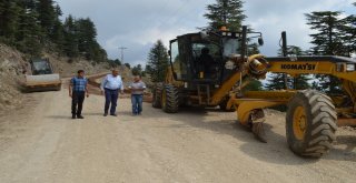 Gündoğmuş Yayla Yolu Konforlu Hale Geliyor