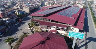 Tarsus Belediyesi, Pazar Yeri Çatılarında Elektrik Üretip Satıyor