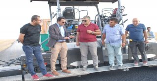 Bulanıkta Yol Asfaltlama Çalışması