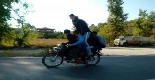 Antalyada Bu Kadarına Da Pes Dedirten Görüntü