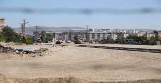 Recep Tayyip Erdoğan Bulvarında Çalışmalar Sürüyor