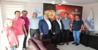 Antmuder Başkanı Karataş, Akgiadın Misafiri Oldu