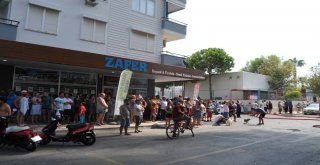 Antalyada Otelde Yangın Paniği