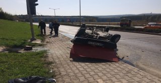 Eskişehirde Trafik Kazası: 3 Yaralı