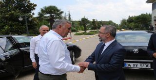 Başkan Toçoğlundan, Saü Rektörü Savaşana Ziyaret