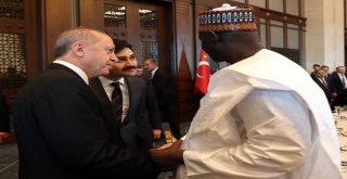 Cumhurbaşkanı Erdoğan, Devlet Başkanları Onuruna Yemek Verdi