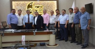 Ayesobdan Vergi Dairesi Başkanı Müsevitoğluna Ziyaret