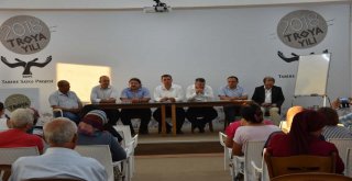 2018 Troya Yılında Tevfikiye Köyünde Hibeler Ve Kredi Destekleri Programı Anlatıldı