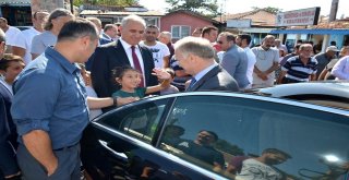 Vali Ceylan, Hıdırağa Mahallesinde Vatandaşlarla Bir Araya Geldi