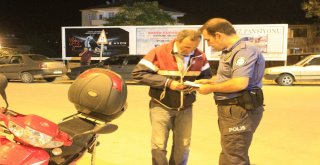 Bilecikte Emniyetten Motosiklet Uygulaması
