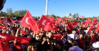 Binlerce Kadın Aynı Anda İstiklal Marşı Ve Andımızı Okudu