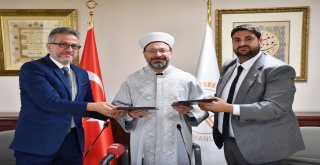 Diyanet İşleri Başkanı Erbaş 15 Temmuz Gazilerini Kabul Etti