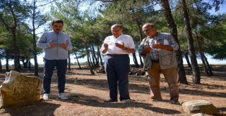 Çanakkale Savaşlarının Mezar Yeri Belli Olan Tek Şehit Doktorunun Kabrini Torunu Ziyaret Etti