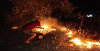 Bodrumda Alevli Gece Mahalle Sakinleri Korku Dolu Anlar Yaşadı