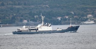 Rus Askeri Gemisi Boğazdan Geçti