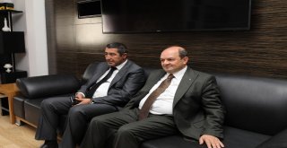 Afyonkarahisar Basın Yayın Derneğinden Başkan Çobana Ziyaret