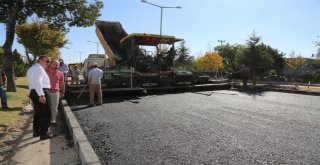 Aksaray Caddesinde Asfaltlama Çalışmaları Başladı