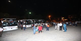 Başkan Özakcan, İkinci Kafileyi Uğurladı