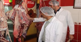 Samandağda Kasaplar Denetleniyor