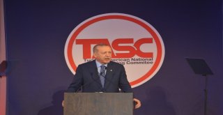 Cumhurbaşkanı Erdoğan New Yorkta Türk - İslam Âleminin Temsilcileriyle Buluştu