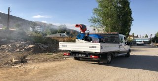 Başkale Belediyesinden Sivrisinek Ve Haşereyle Mücadele Çalışması
