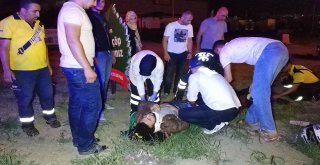Kaza Yapınca Aracına Çarpan Motosikletteki Şahıslar Akrabası Çıktı