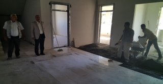 Başkan Bulut, Okul İnşaatını Denetledi