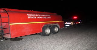 Ayvalıkta Zeytinlik Yangını