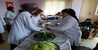 Gastronomi Kenti Hatayda Dolmalık Ve Turşuluk Salatalıklar Kışa Hazırlanıyor